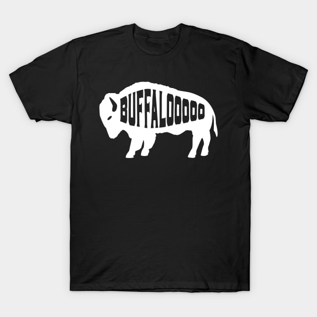 Buffalooooo Bison Lucky Buffalo T-Shirt by Brobocop